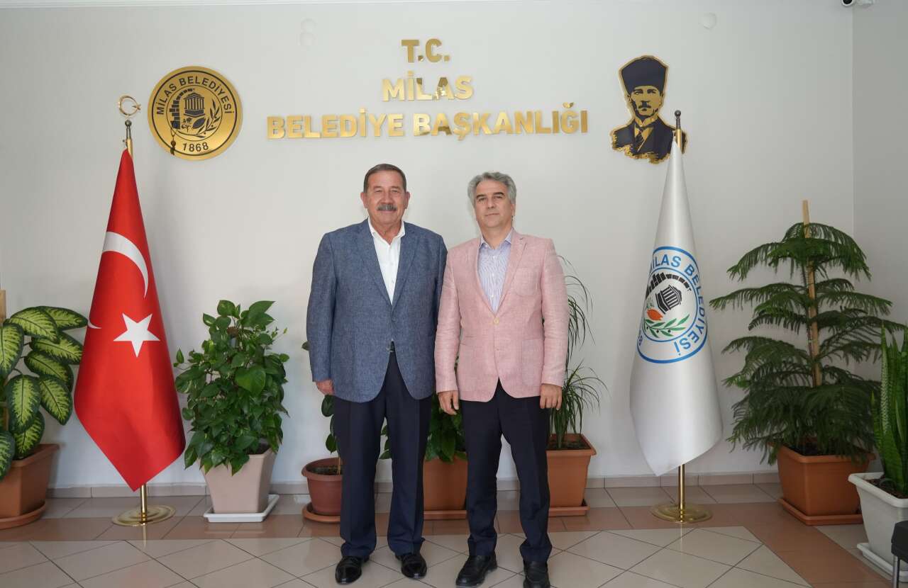 Kaymakam Karagül'den Başkan Topuz'a İadei-i Ziyaret 4